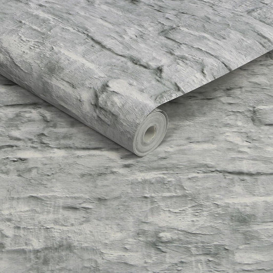 118305 - Contemporary Brick Wallpaper - White - Next