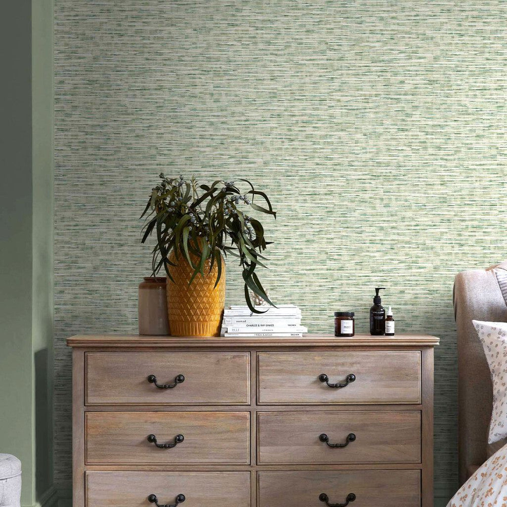 118324 - Watercolour Abstract Wallpaper - Green - Next