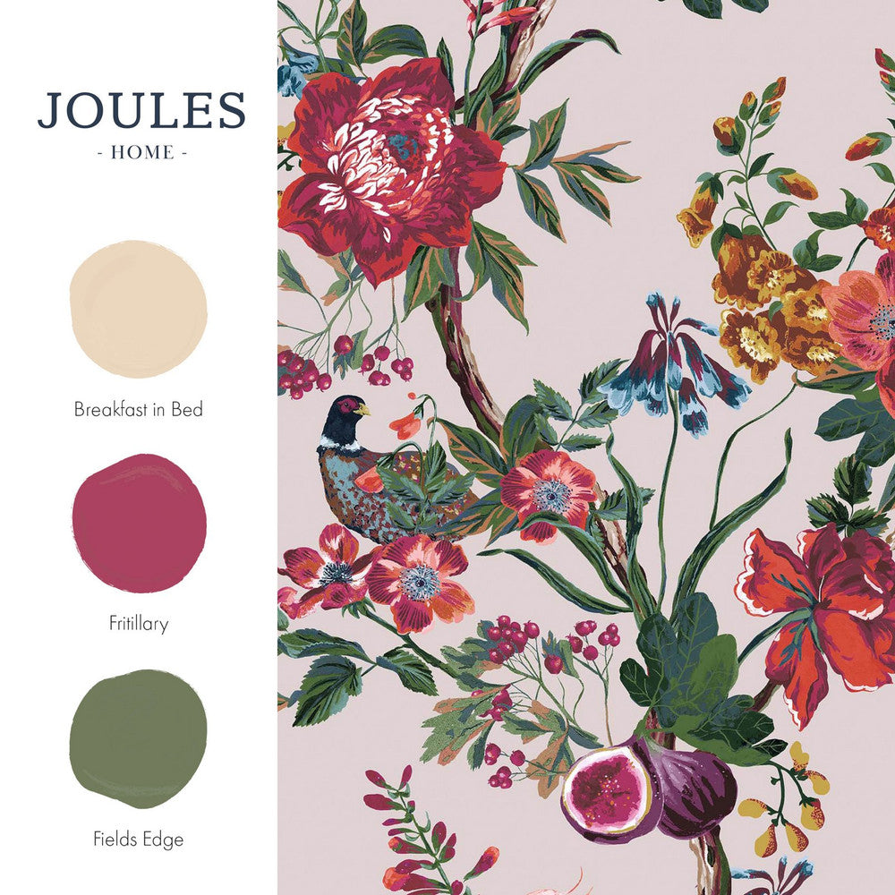 118558 - Forest Chinoiserie Wallpaper - Antique Cream - Joules