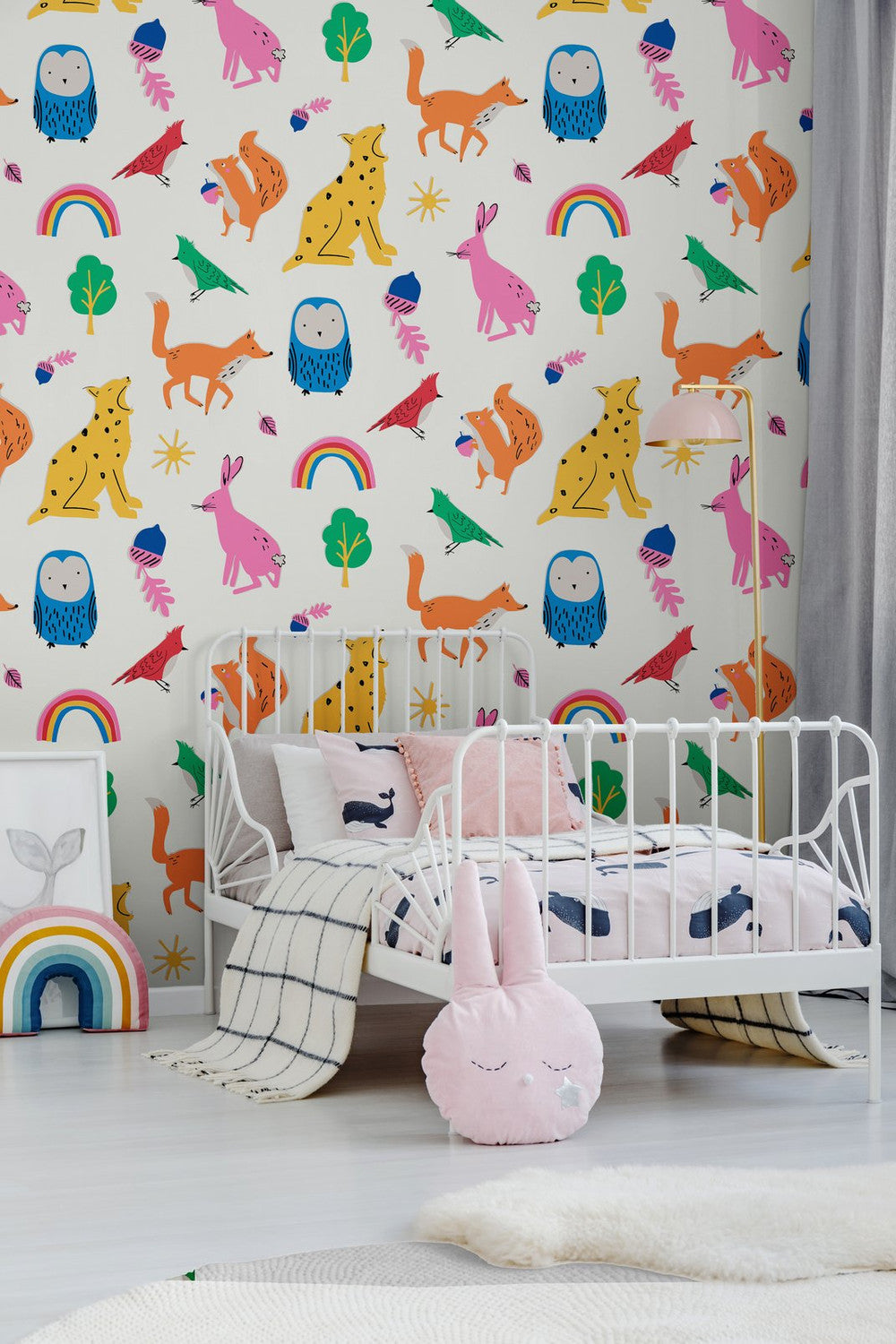 118587 - Country Critters Heroes Wallpaper - Multi - Joules