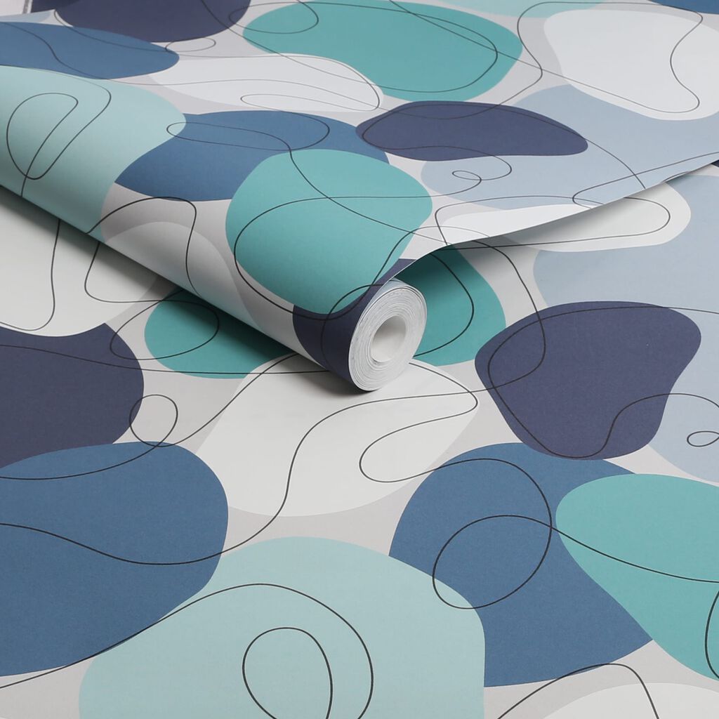 118734 - Mood Wallpaper - Blue - Envy