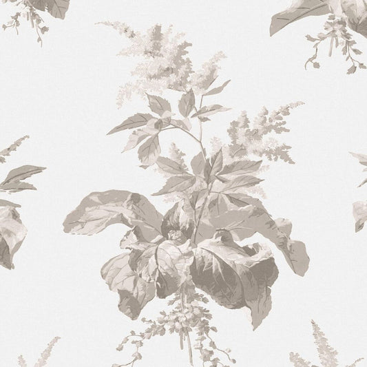 119850 - Narberth Wallpaper - Dove Grey - Laura Ashley