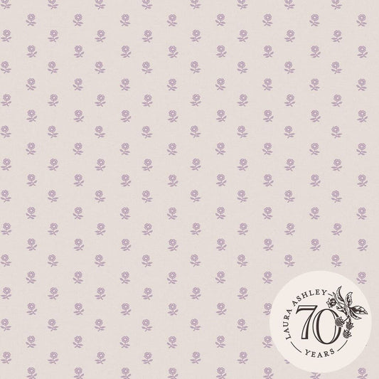 119864 - Daisy Wallpaper - Lavender Purple - Laura Ashley