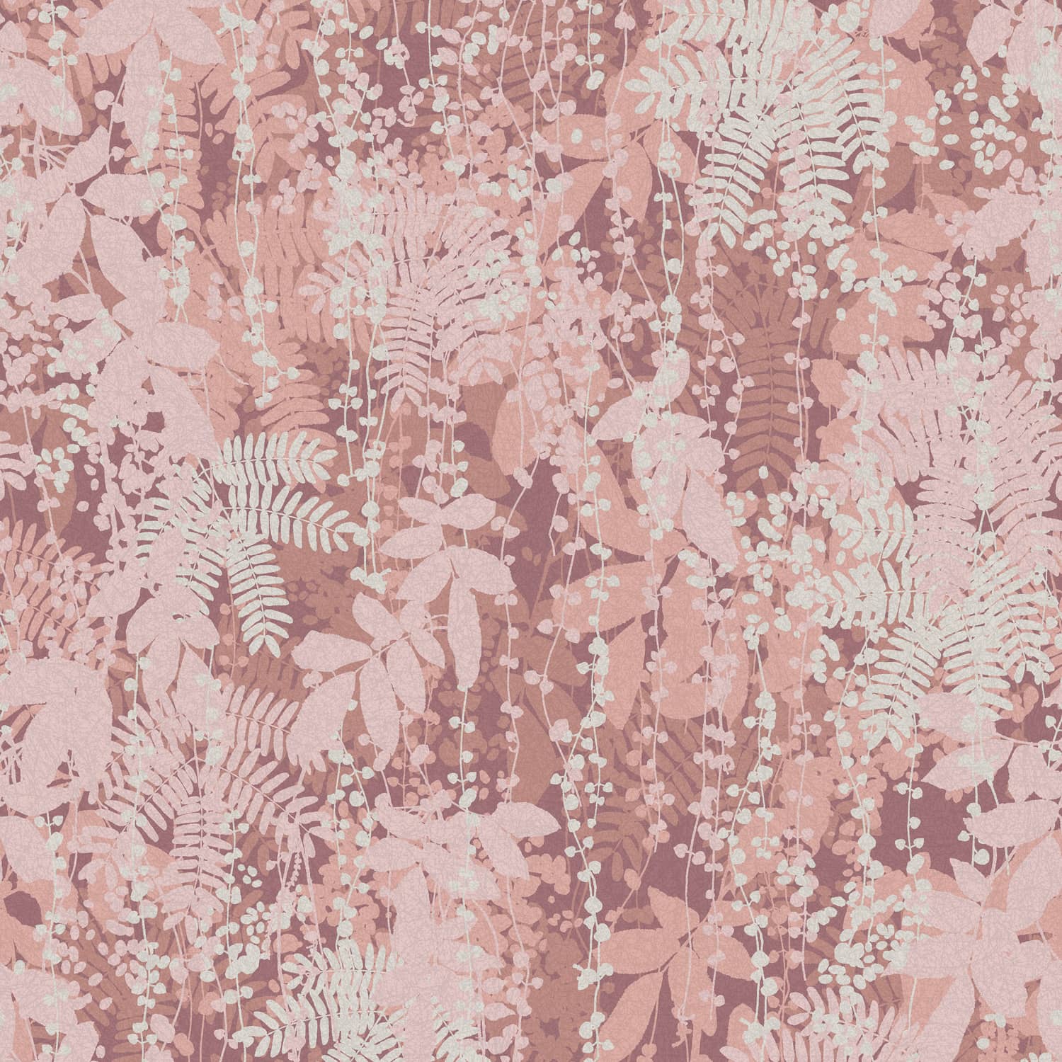 120375 - Canopy Wallpaper - Antique Rose - Clarissa Hulse