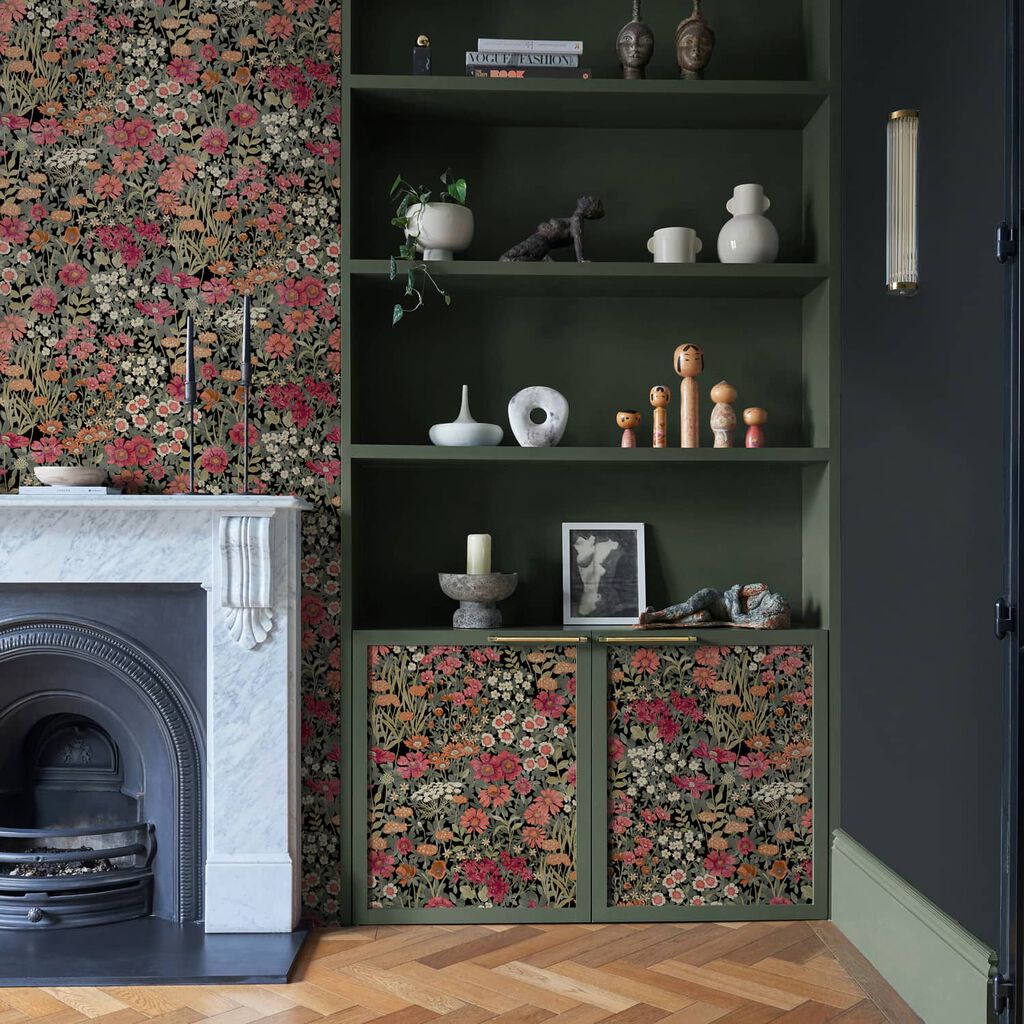 120628 - Wallflower Wallpaper - Night Garden - Graham & Brown