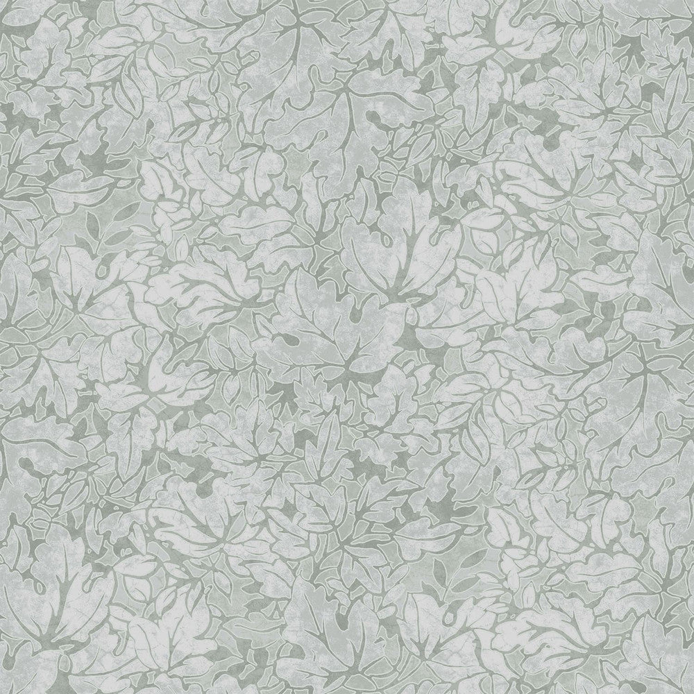 121089 - Corrina Leaf Wallpaper - Mineral Green - Laura Ashley