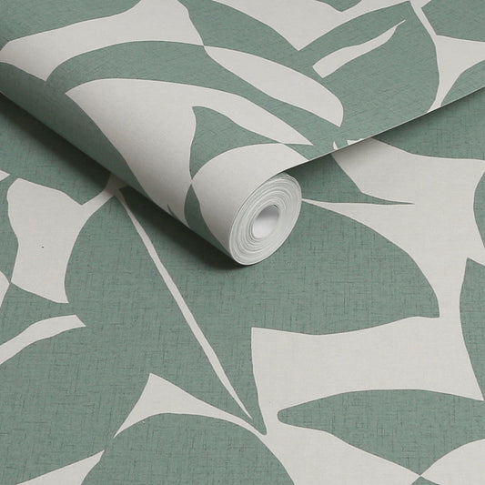 121200 - Art & Nature Wallpaper - Leaf Green - Next