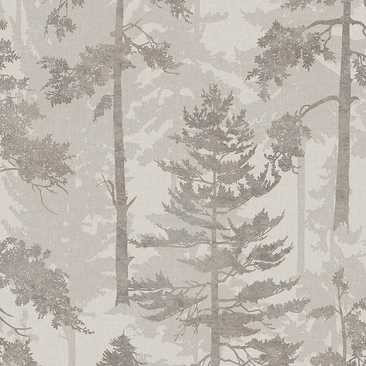 121421 - Norse Forest Wallpaper - Stone - Graham & Brown