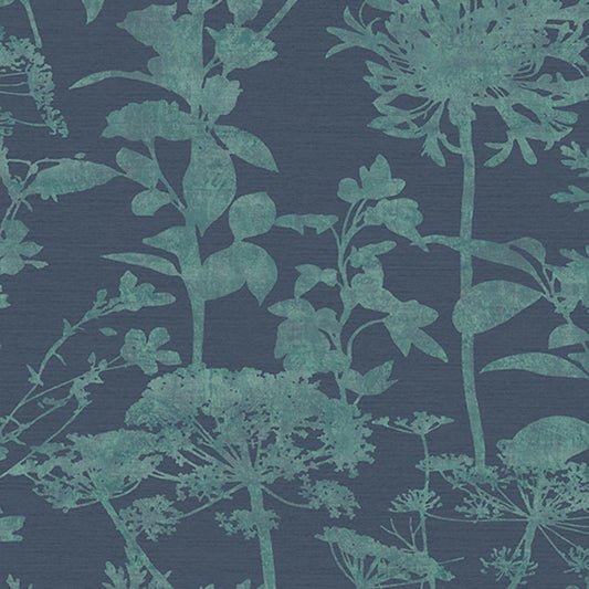121429 - Esther Wallpaper - Teal - Graham & Brown