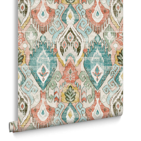 121457 - Daraee Tapestry Wallpaper - Multi - Graham & Brown