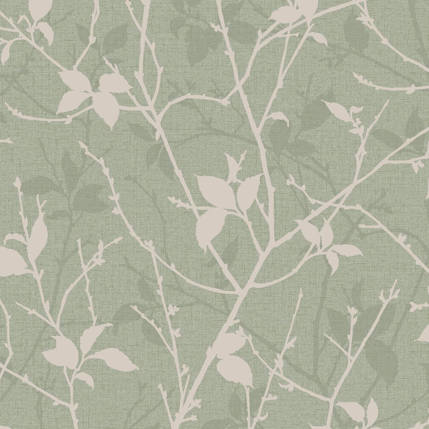 122430 - Belle Wallpaper - Sage - Boutique Luxury