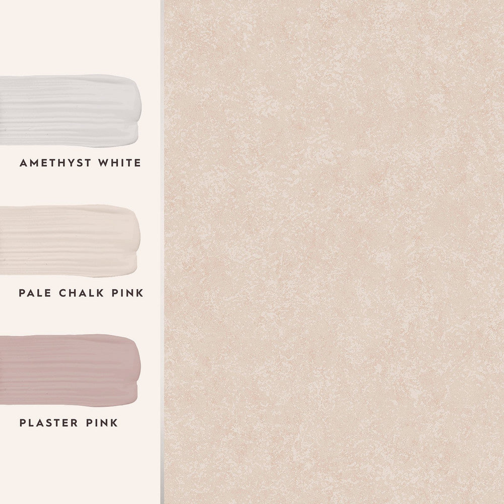 122755 - Brindley Wallpaper - Plaster Pink - Laura Ashley