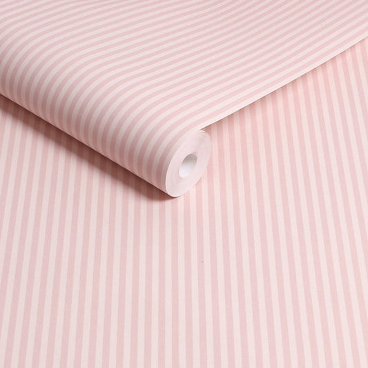 122886 - Calm Stripe Wallpaper - Pink - Next