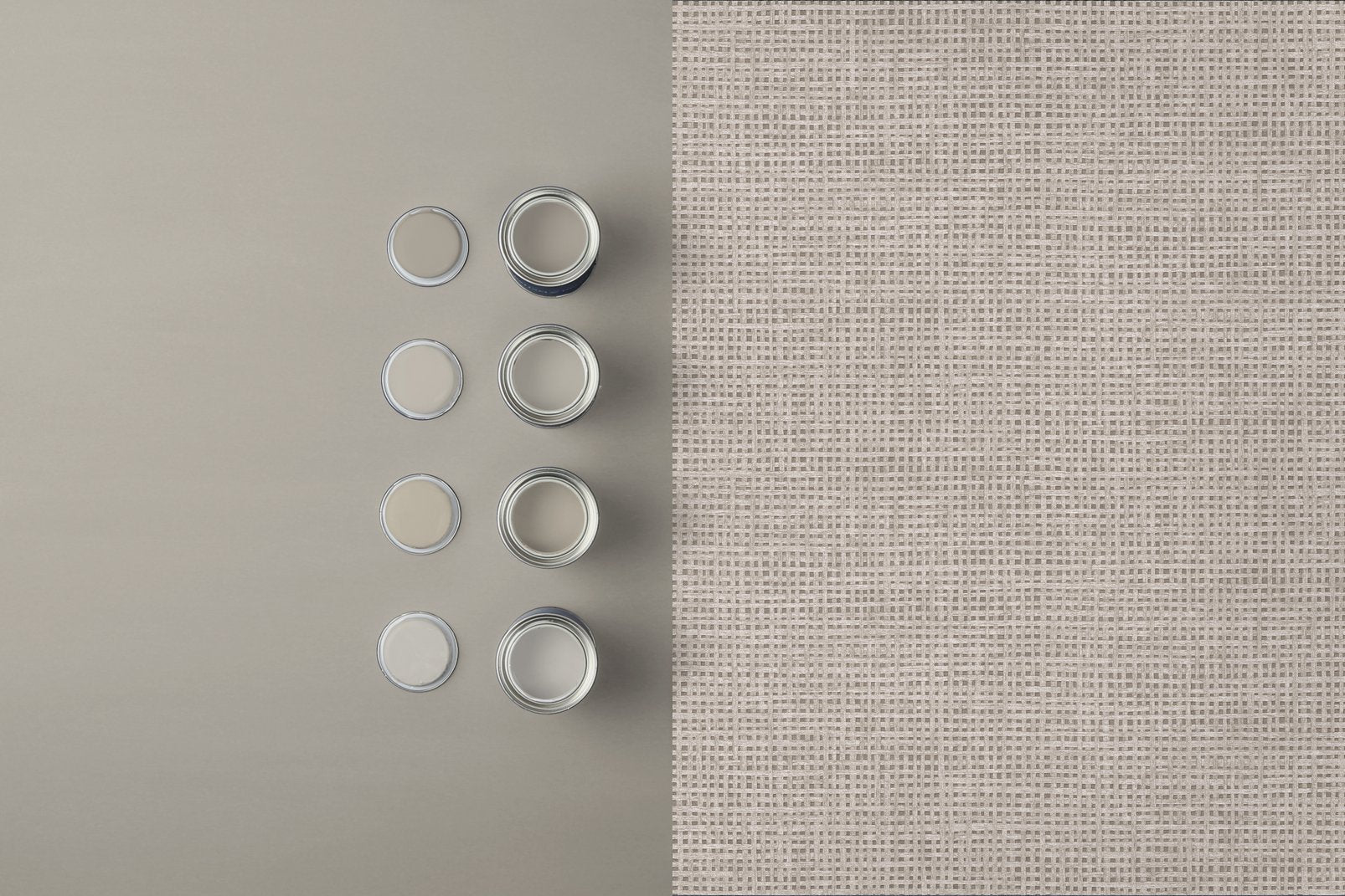 124095 - Rustic Weft Wallpaper - Praline - Graham & Brown