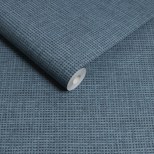 124096 - Rustic Weft Wallpaper - Tiamat - Graham & Brown