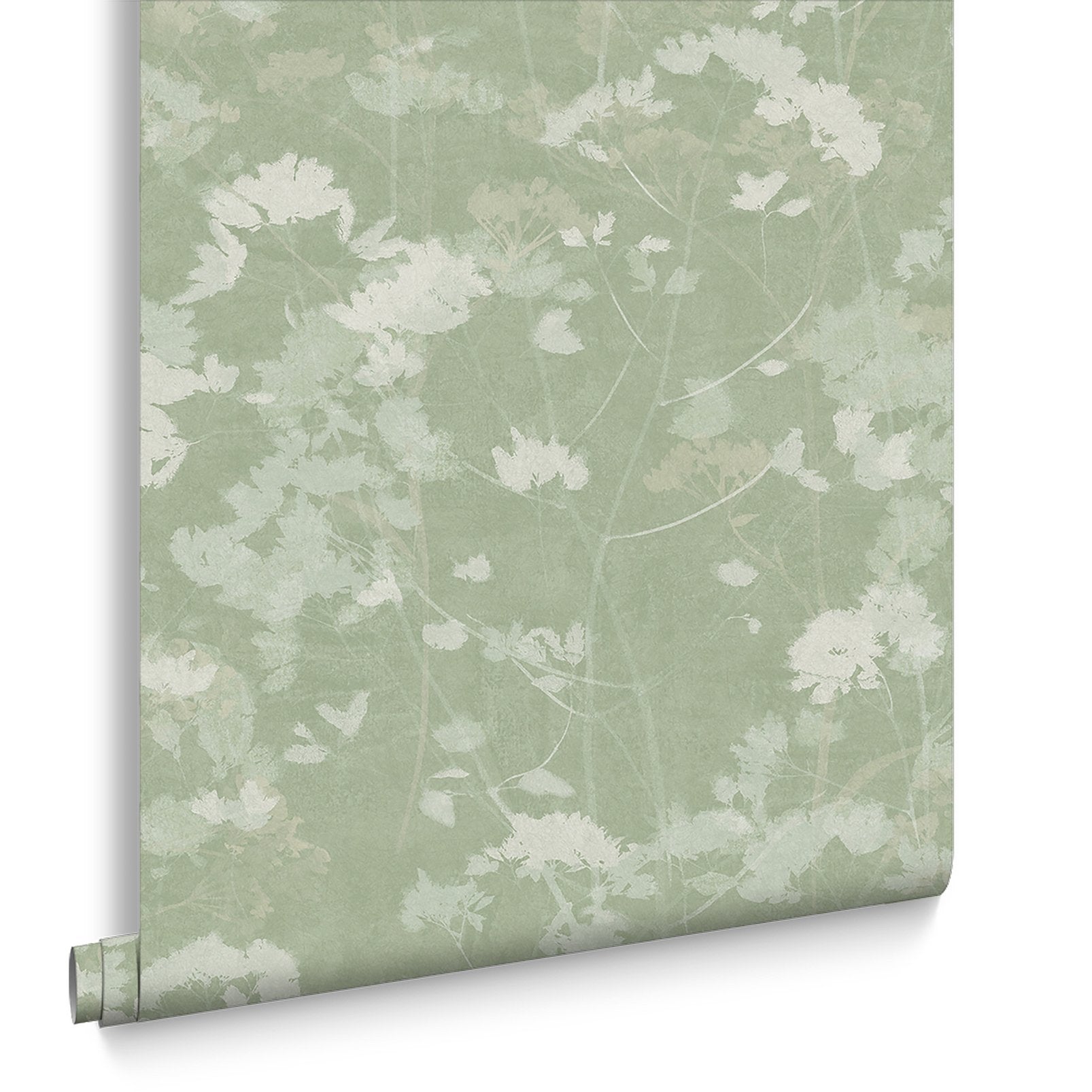 124103 - Flower Press Wallpaper - Calma - Graham & Brown