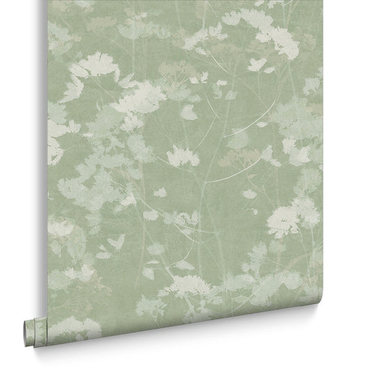 124103 - Flower Press Wallpaper - Calma - Graham & Brown
