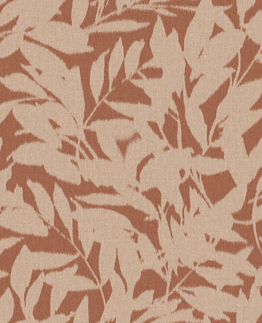 124145 - Shadow Play Wallpaper - Clay - Graham & Brown