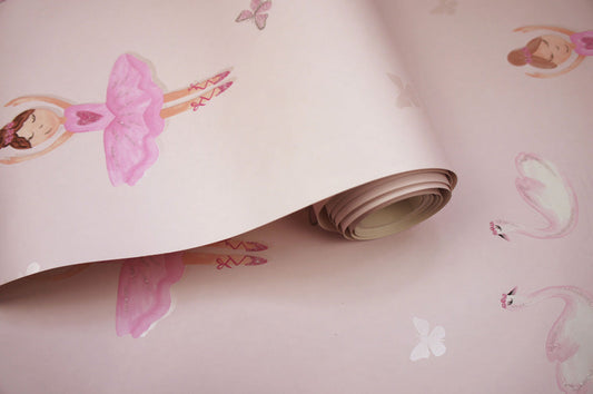 12460 - Ballerina Wallpaper - Pink - Holden Decor

