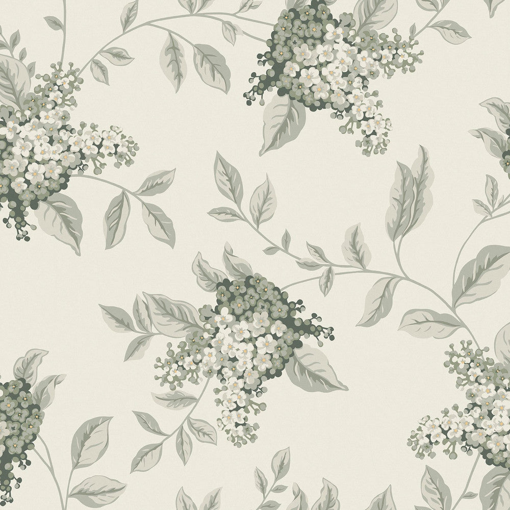 127393 - Portland Wallpaper - Fern - Laura Ashley