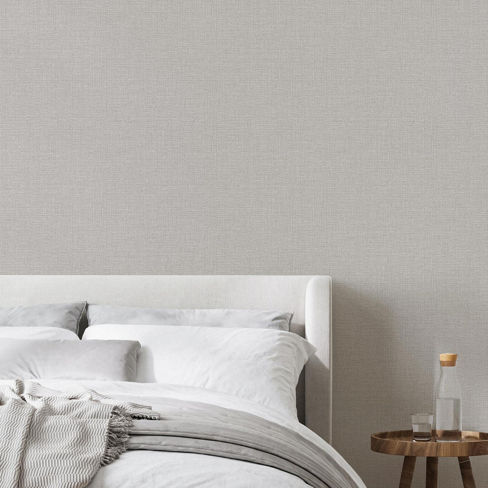 128033 - Breeze Texture Shimmer Wallpaper - Pearl - Boutique Luxury