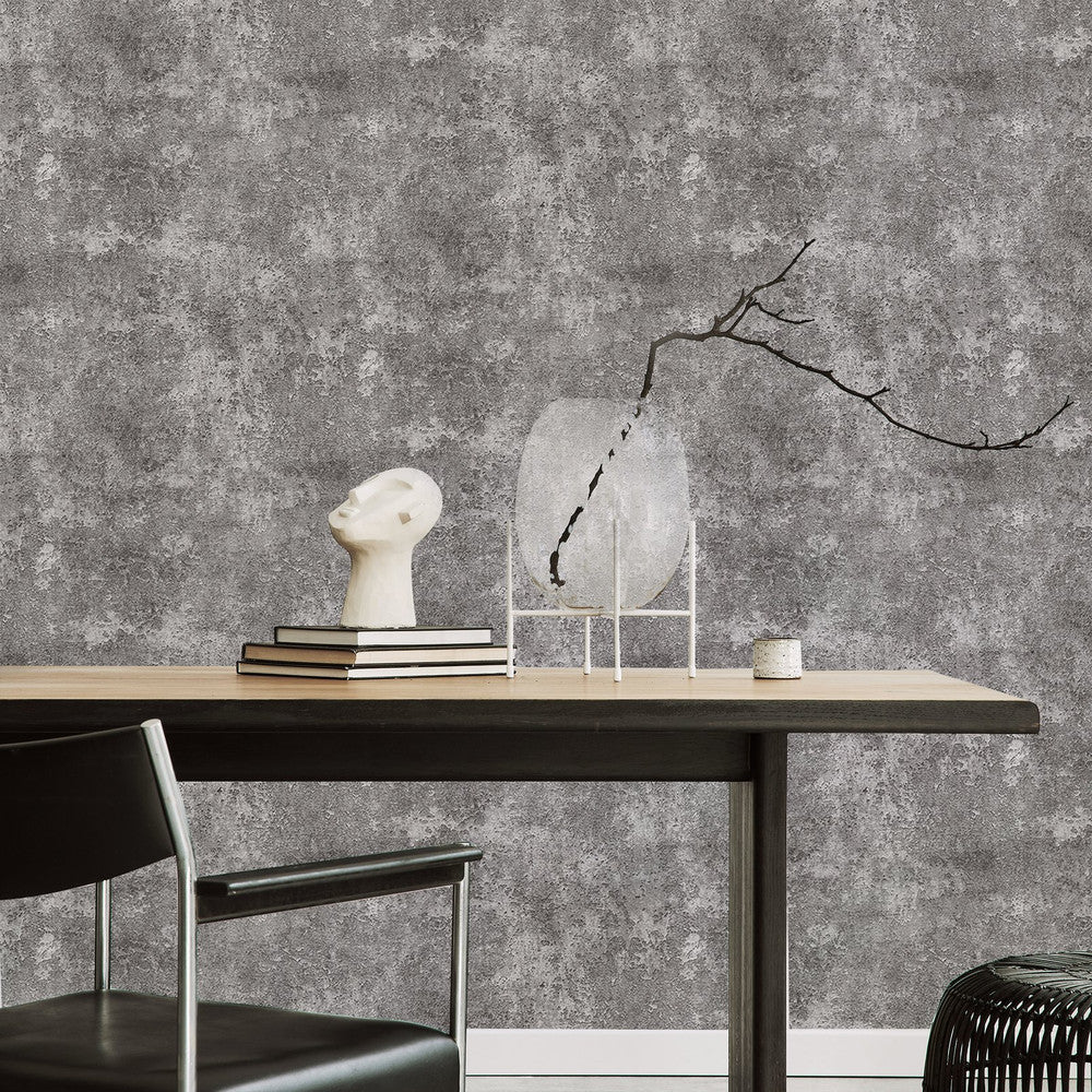 128778 - Urban Concrete Wallpaper - Grey - Boutique Luxury