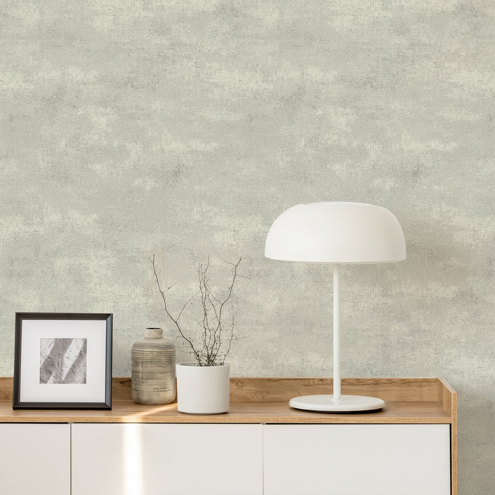128787 - Urban Plaster Wallpaper - Cream - Boutique Luxury