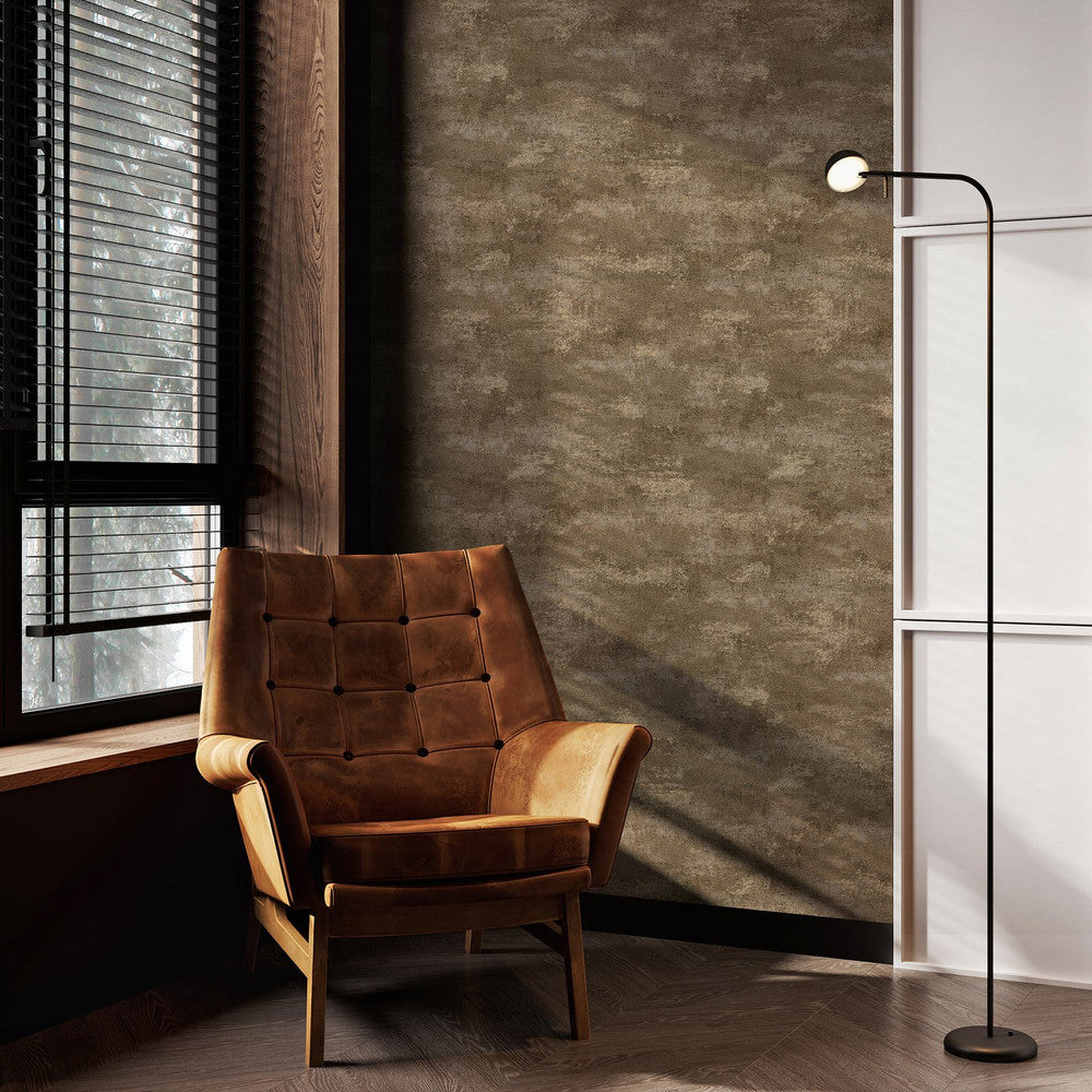 128802 - Urban Plaster Wallpaper - Bronze - Boutique Luxury
