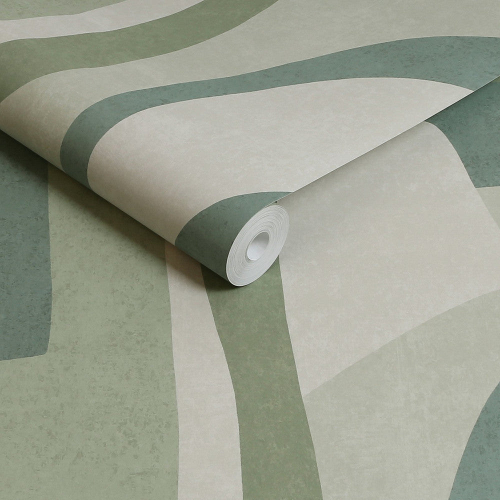 128826 - Circumflex Wallpaper - Green - Next