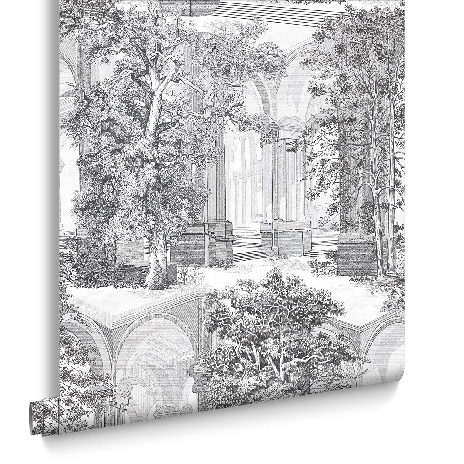 129092 - Rivington Folly Wallpaper - Tattoo - Graham & Brown