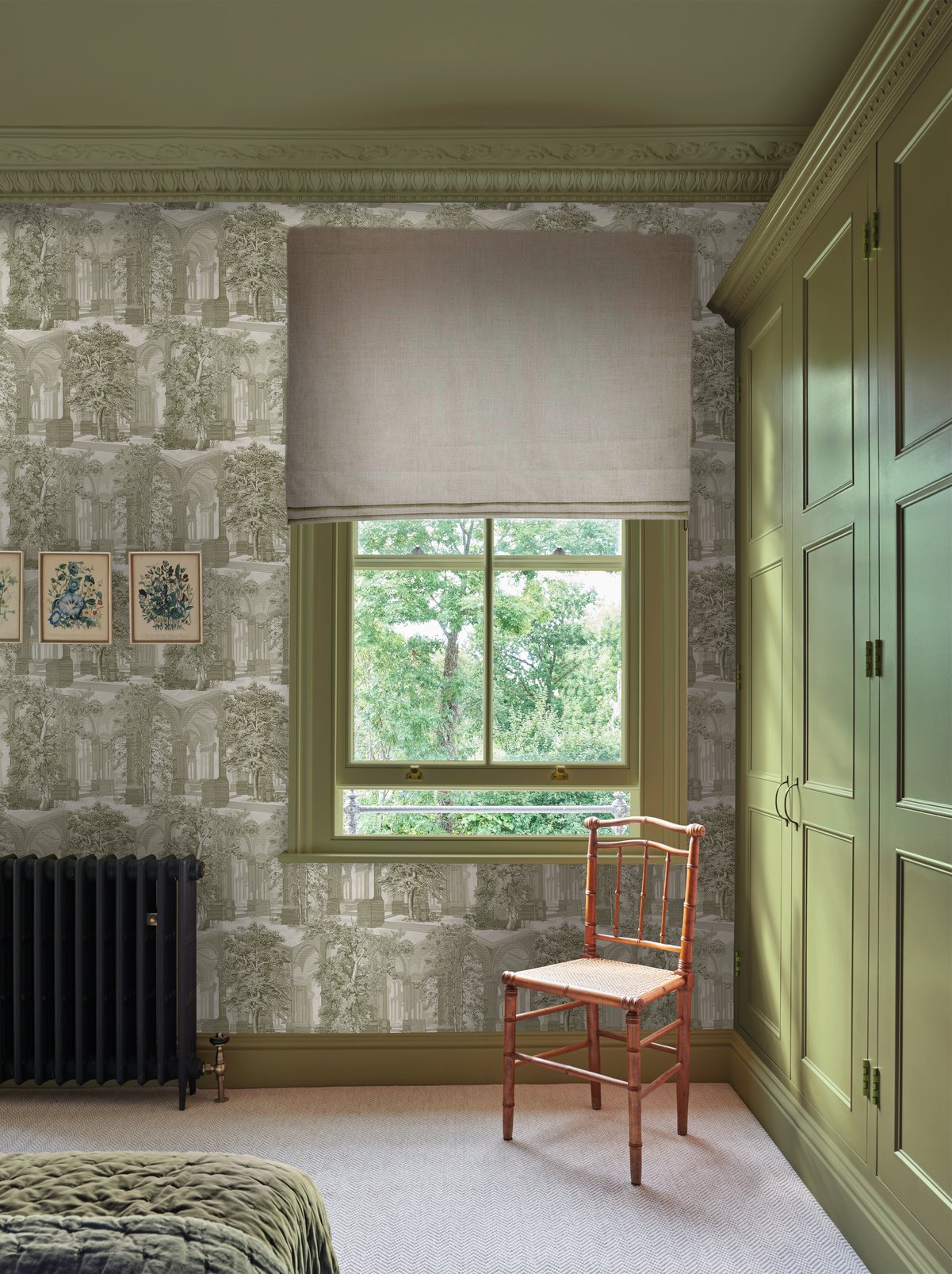 129094 - Rivington Folly Wallpaper - Whirl - Graham & Brown