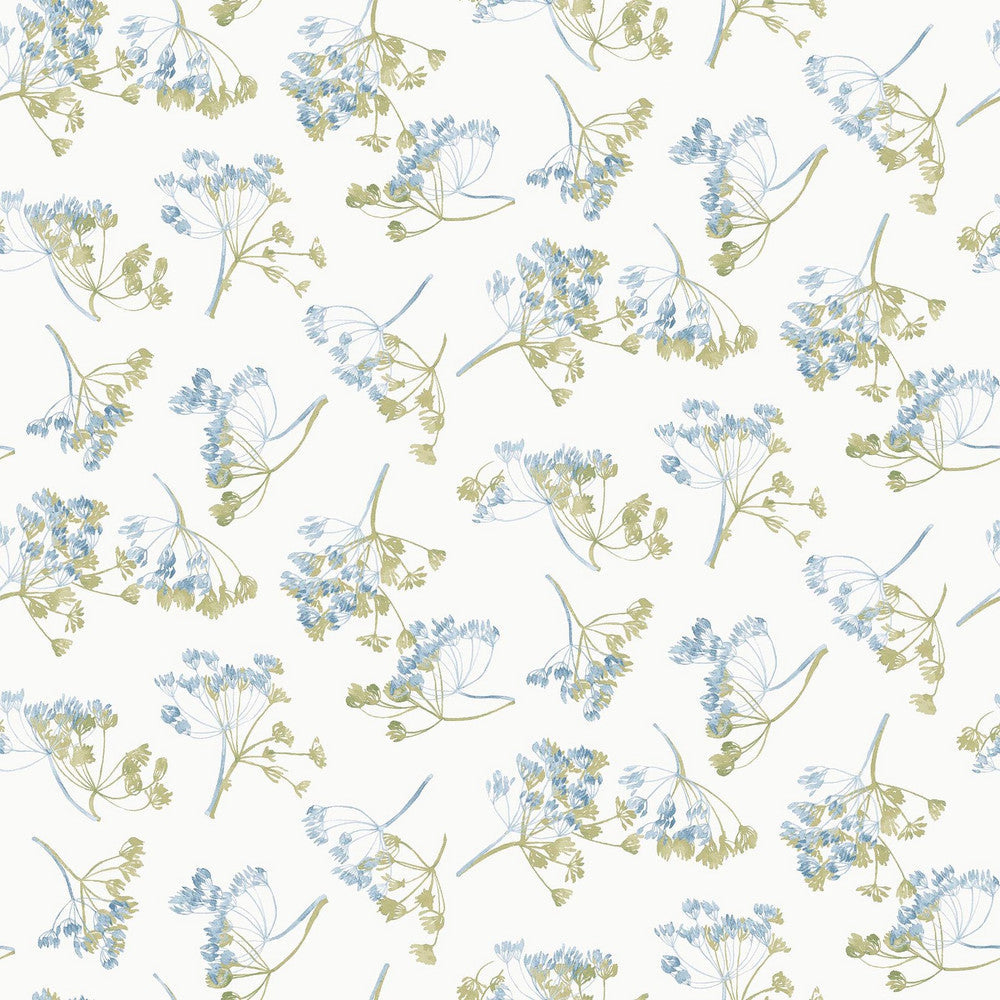 130102 - Avonbury Hedgerow Wallpaper - Green - Laura Ashley