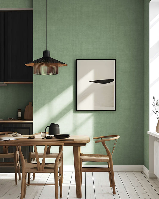 16040 - Smaragd Wallpaper - Dark Green - Midbec