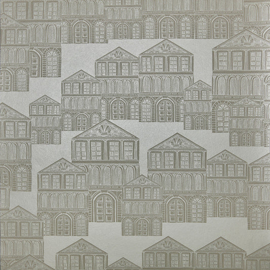 1907-137-01 - Maison Wallpaper - Ivory - 1838 wallcoverings
