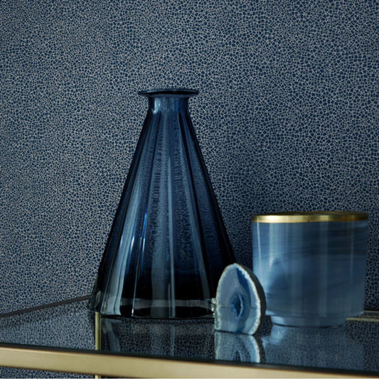 1907-141-01 - Emile Wallpaper - Midnight - 1838 wallcoverings