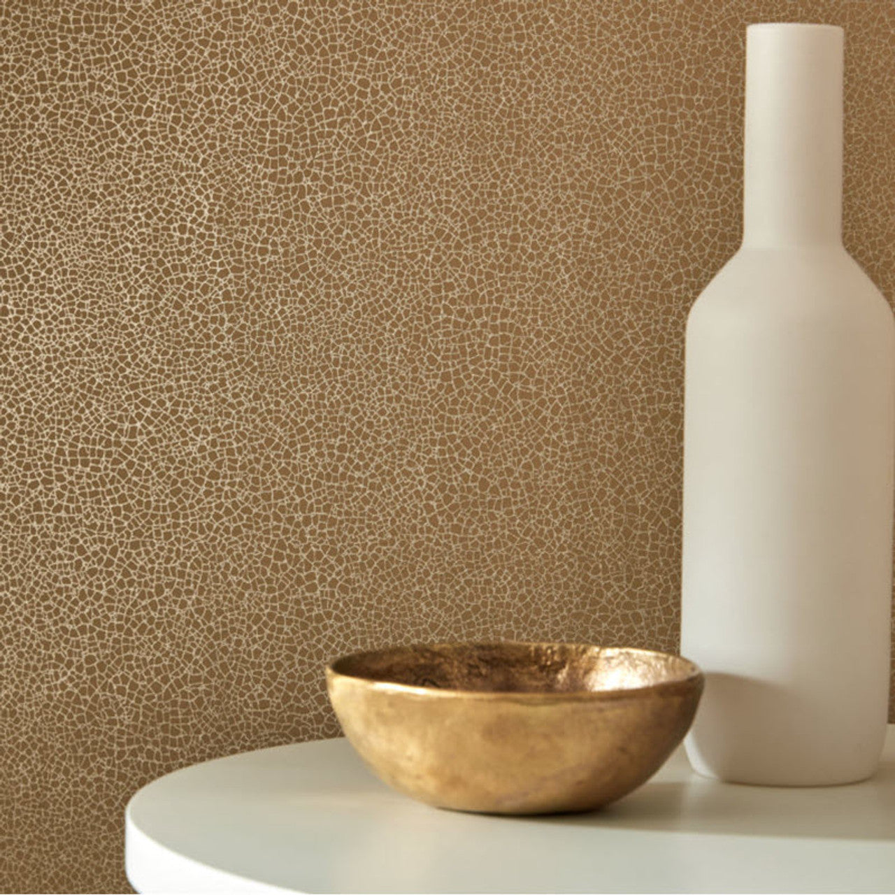 1907-141-07 - Emile Wallpaper - Mustard - 1838 wallcoverings