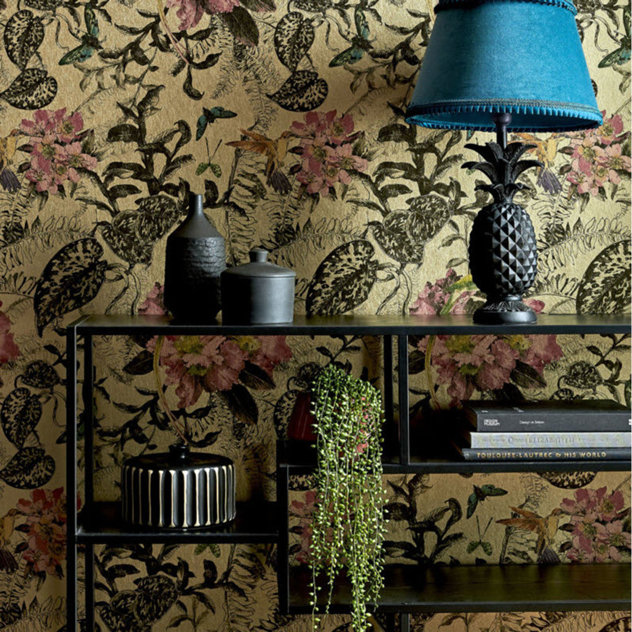 2008-144-01 - Hedgerow Wallpaper - Bracken - 1838 wallcoverings