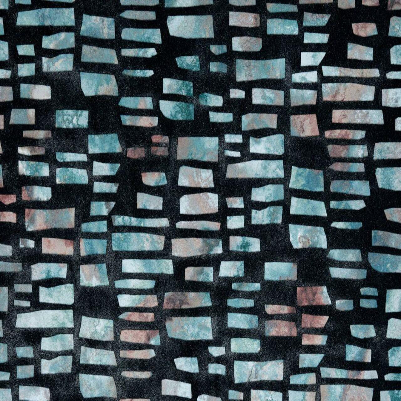 2008-145-02 - Fusion Flock Wallpaper - Mineral - 1838 wallcoverings