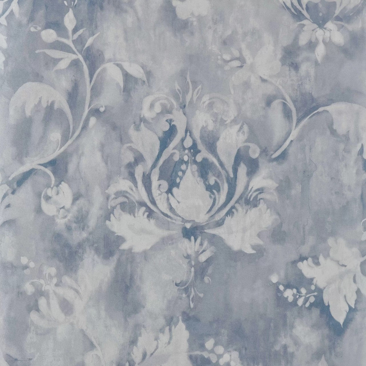 2109-156-01 - Ornamenta Wallpaper - Pewter - 1838 wallcoverings