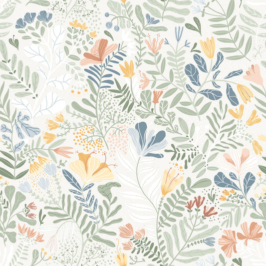 22005 - Brittsommar Wallpaper - Multi - Midbec