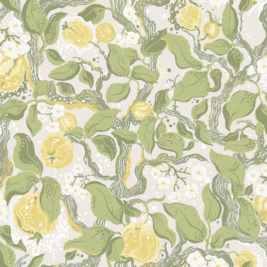 22027 - Kart Wallpaper - Light Gray/Blue - Midbec