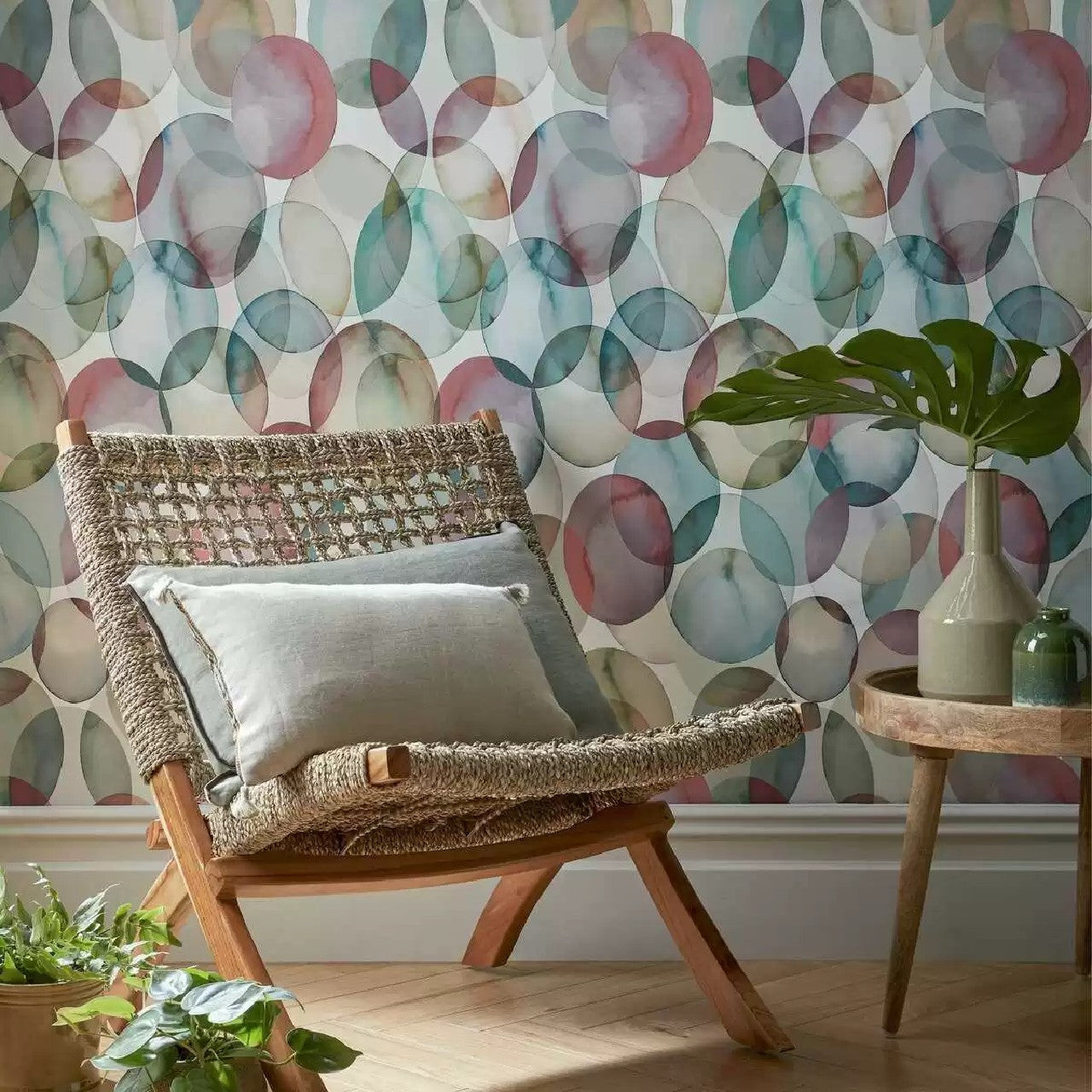 2210-159-02 - Honesty Wallpaper - Peridot - 1838 wallcoverings