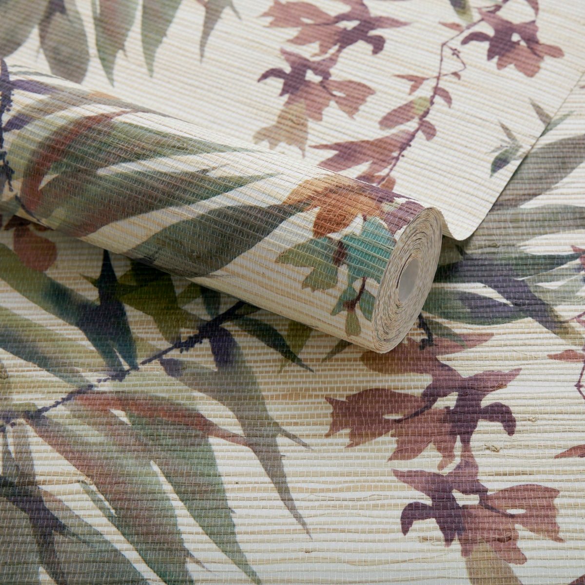 2210-160-05 - Essence Grasscloth Wallpaper - Neutral - 1838 wallcoverings