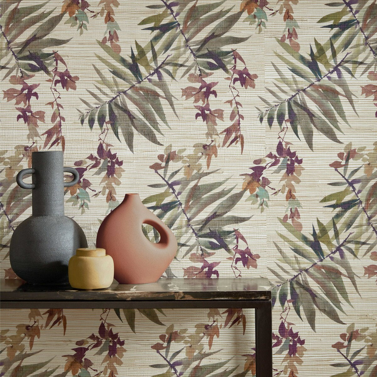 2210-160-05 - Essence Grasscloth Wallpaper - Neutral - 1838 wallcoverings