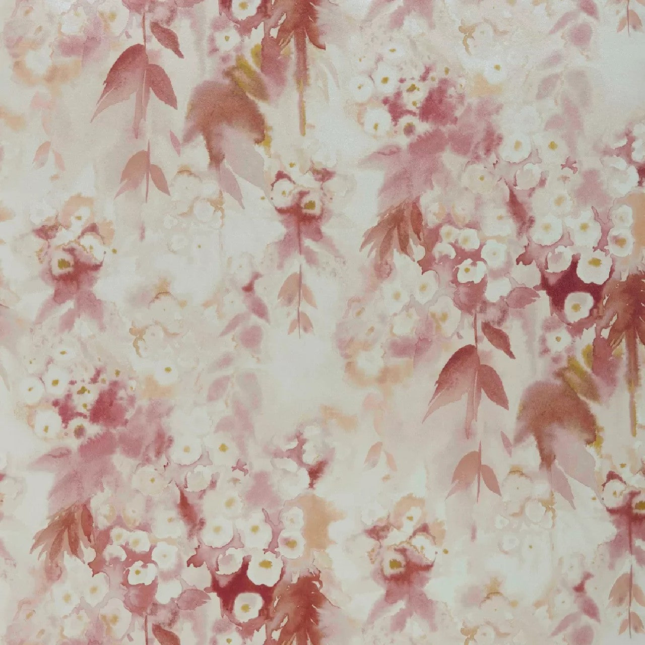2210-162-02 - Cascade Wallpaper - Mango - 1838 wallcoverings