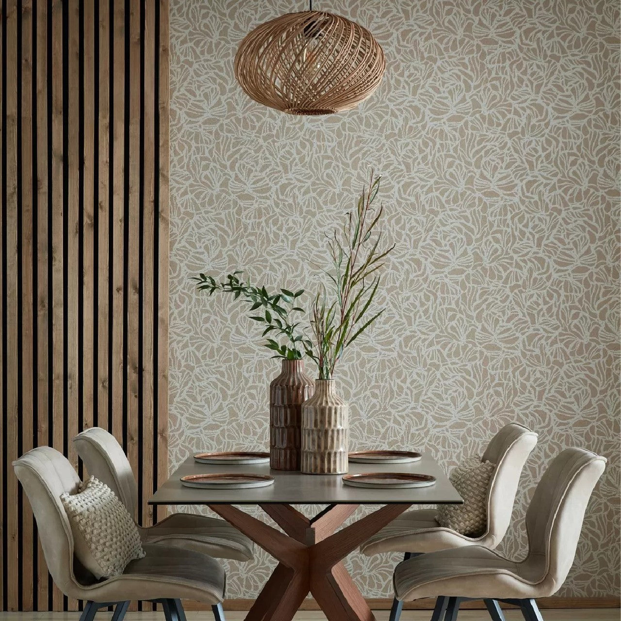 2210-163-04 - Purity Cork Wallpaper - Neutral - 1838 wallcoverings