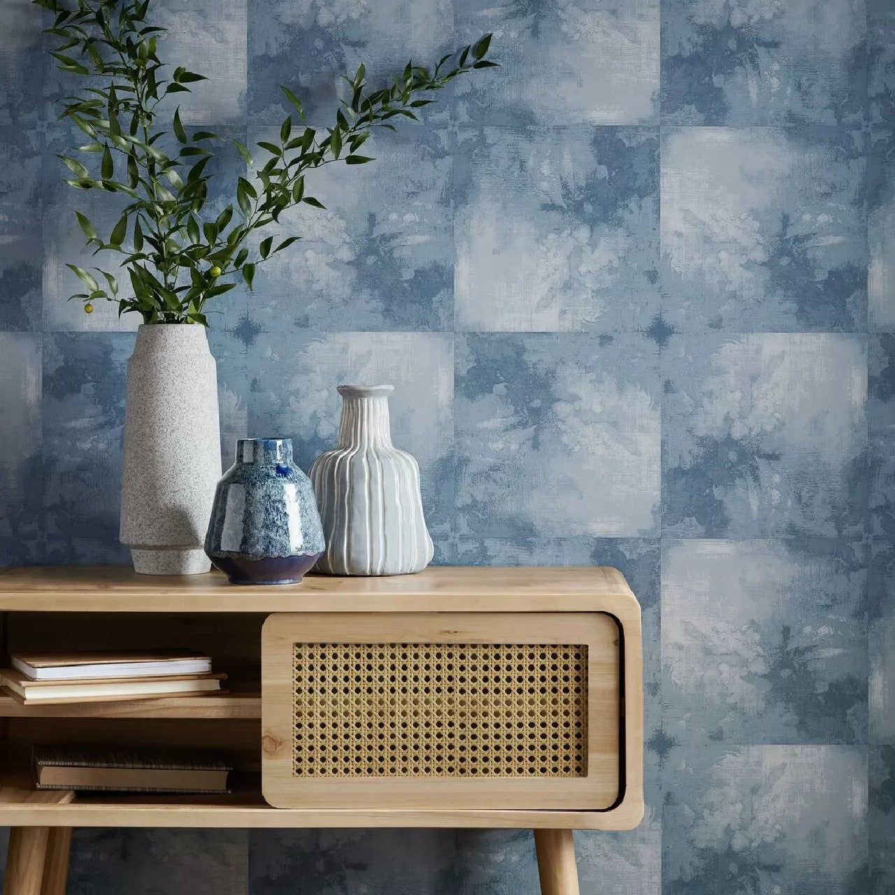2210-164-02 - Crystalline Wallpaper - Agate - 1838 wallcoverings