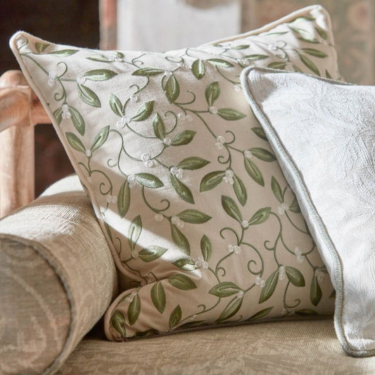 Mistletoe Embroidery Fabric