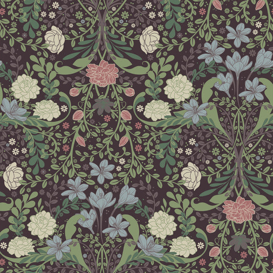 24103 - Froso Wallpaper - Plum - Midbec
