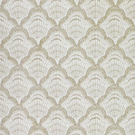 2412-179-01 - Calico Shell Wallpaper - Ivory - 1838 wallcoverings